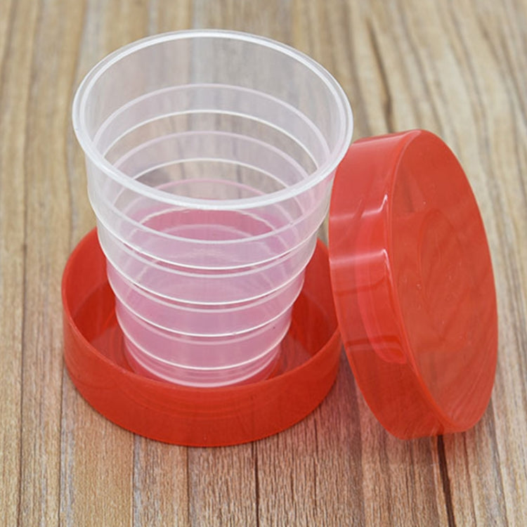 4 PCS 200ml Fashionable Outdoor Activity Using Plastic Portabel Folding Dringking Cup by bashfashion