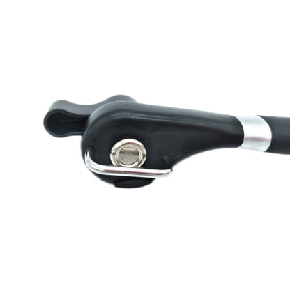 Single Handle Professional Ergonomic Manual Side Cut Can Opener Bottle Opener (Black) by bashfashion