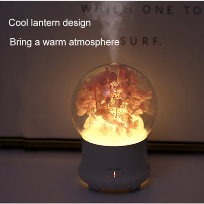 ML-824 100ML Gypsophila Flowers Aromatherapy Diffuser Air Humidifier with Colorful LED Light for Office / Home(Blue) by bashfashion