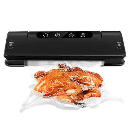 Automatic Vacuum Sealer for Household Food Preservation, with Food Grade Vacuum Bags, US Plug by bashfashion