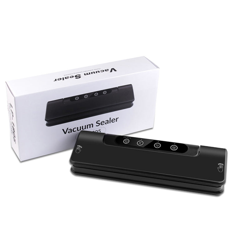 Automatic Vacuum Sealer for Household Food Preservation, with Food Grade Vacuum Bags, US Plug by bashfashion