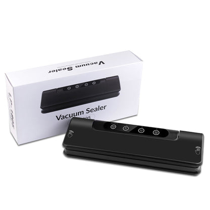 Automatic Vacuum Sealer for Household Food Preservation, with Food Grade Vacuum Bags, US Plug by bashfashion