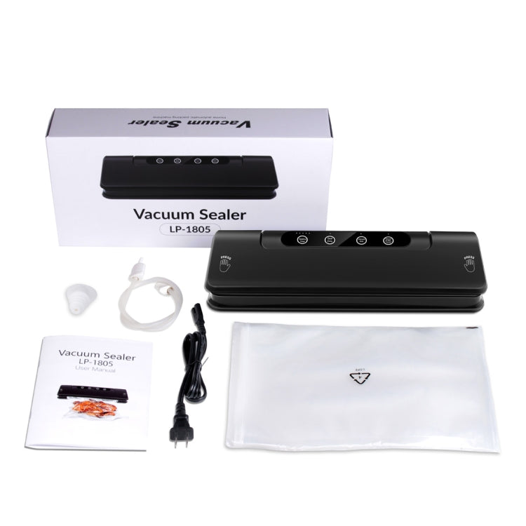 Automatic Vacuum Sealer for Household Food Preservation, with Food Grade Vacuum Bags, US Plug by bashfashion