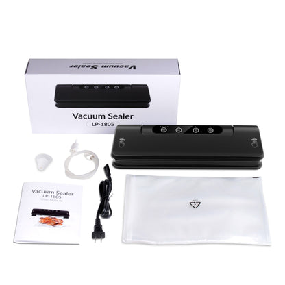 Automatic Vacuum Sealer for Household Food Preservation, with Food Grade Vacuum Bags, US Plug by bashfashion