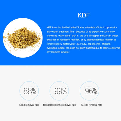 Bath Water Purifier Shower Faucet Chlorine Filter, Interface: 2.1cm / 2.7cm by bashfashion