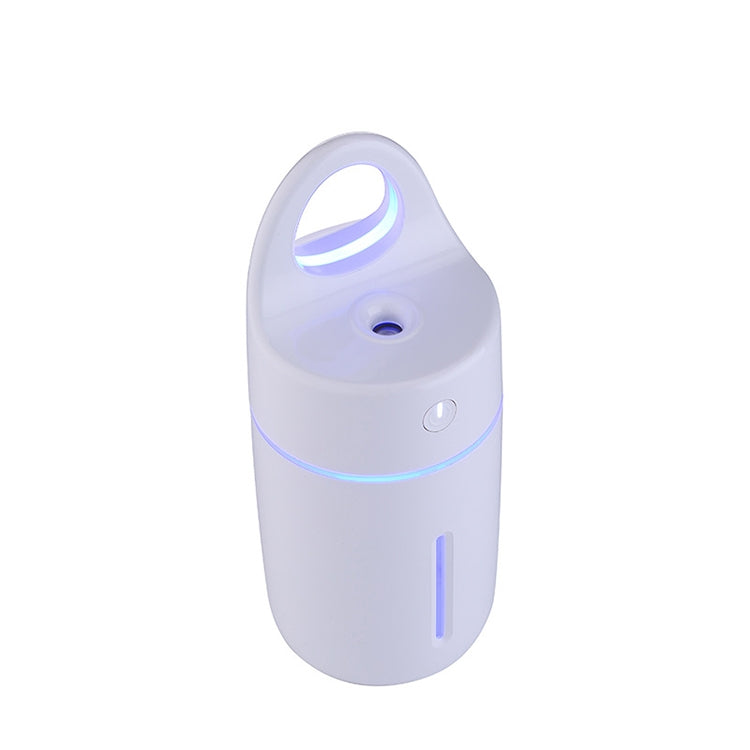 1.5W - 2W 175ml Mini Portable USB Negative Ions Humidifier Beauty and Water Supplement Instrument with Colorful LED Light(White) by bashfashion