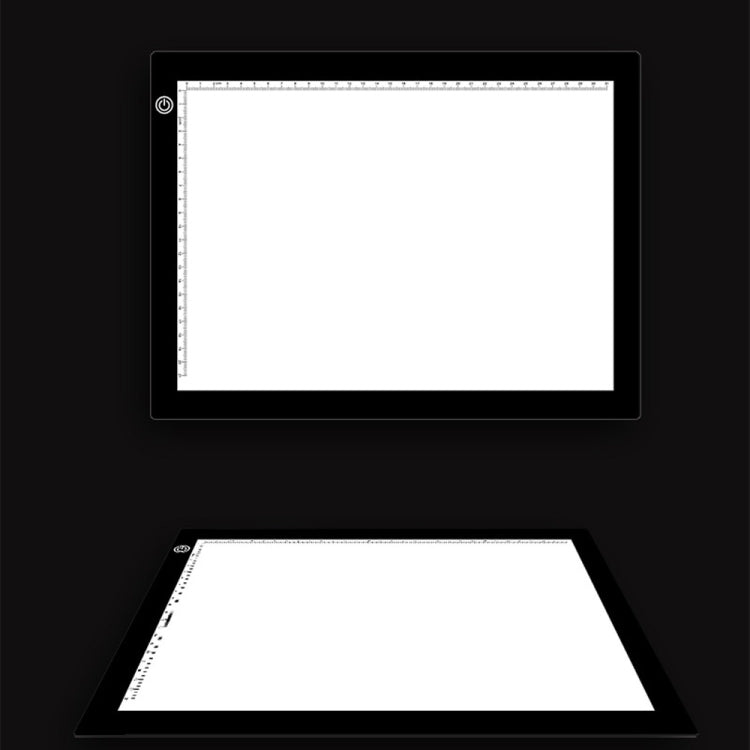 A4 Size 5W 5V LED Three Level of Brightness Dimmable Acrylic Copy Boards for Anime Sketch Drawing Sketchpad, with USB Cable & Plug, Size：220x330x5mm by bashfashion