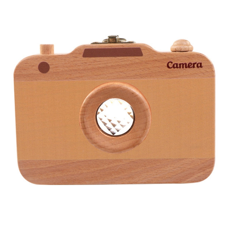 Creative Wooden Children Camera Deciduous Tooth Preservation Box Baby Teeth Tooth House Storage Box by bashfashion