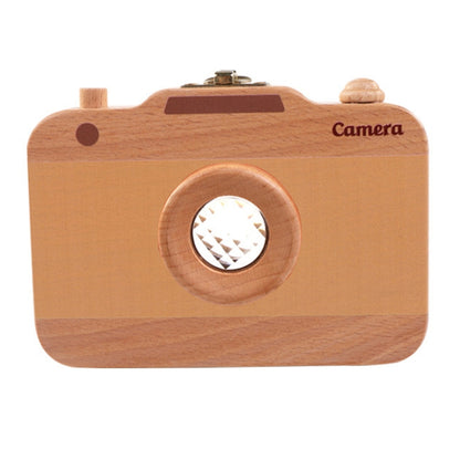 Creative Wooden Children Camera Deciduous Tooth Preservation Box Baby Teeth Tooth House Storage Box by bashfashion