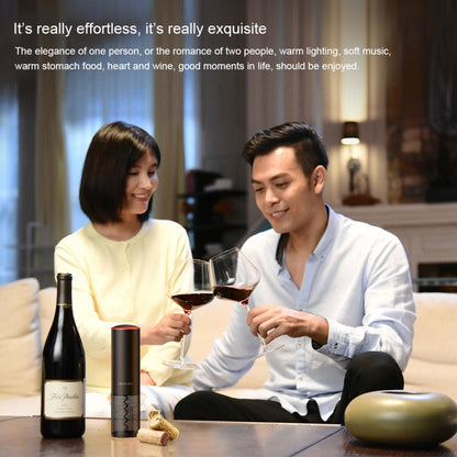 Original Xiaomi Youpin CIRCLE JOY Automatic Rechargeable Electric Wine Bottle Opener(Black) by Xiaomi