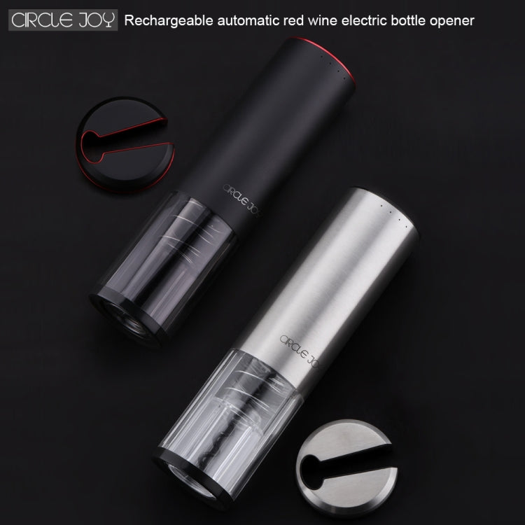 Original Xiaomi Youpin CIRCLE JOY Automatic Rechargeable Electric Wine Bottle Opener(Black) by Xiaomi