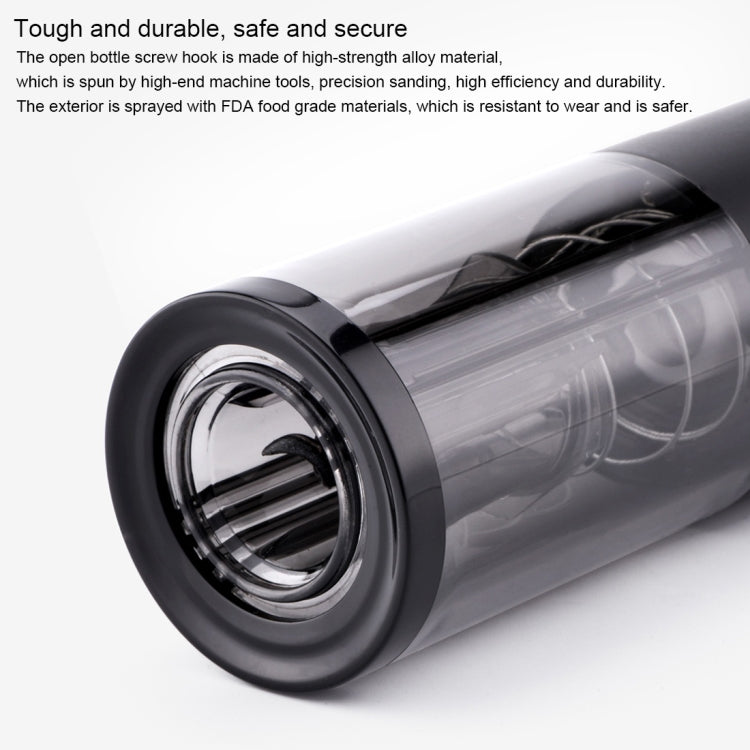 Original Xiaomi Youpin CIRCLE JOY Automatic Rechargeable Electric Wine Bottle Opener(Black) by Xiaomi