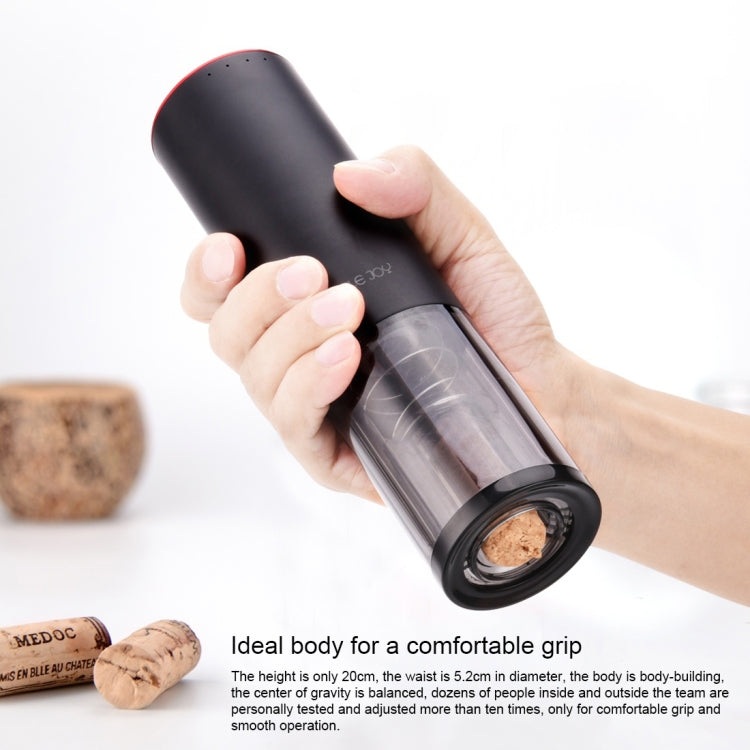 Original Xiaomi Youpin CIRCLE JOY Automatic Rechargeable Electric Wine Bottle Opener(Black) by Xiaomi