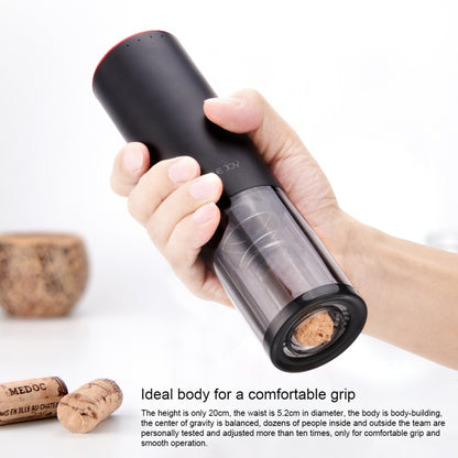 Original Xiaomi Youpin CIRCLE JOY Automatic Rechargeable Electric Wine Bottle Opener(Black) by Xiaomi