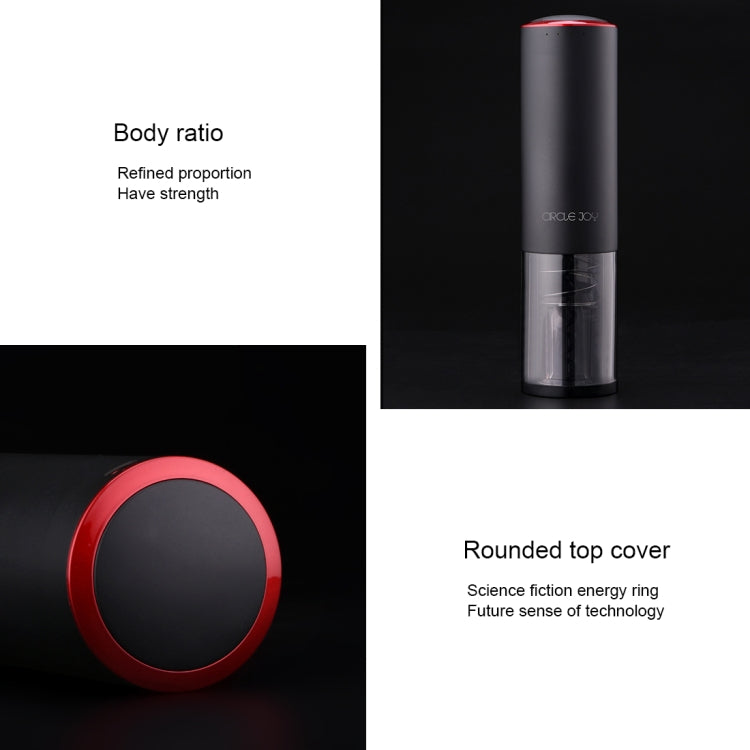 Original Xiaomi Youpin CIRCLE JOY Automatic Rechargeable Electric Wine Bottle Opener(Black) by Xiaomi