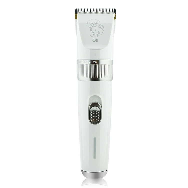 Q6 USB Charging Electric Pet Shaver with Four Combs by bashfashion