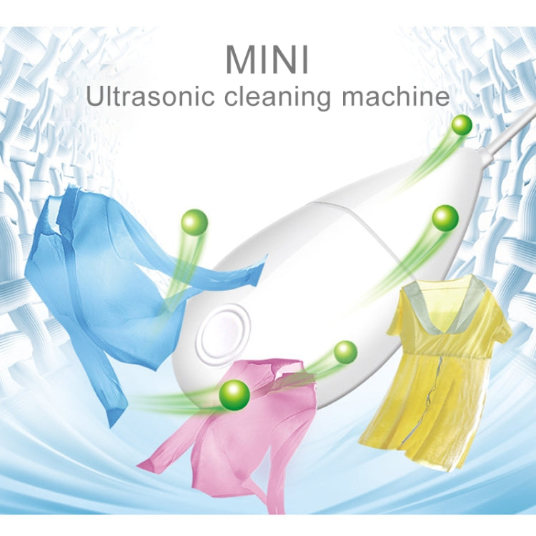 Portable Mini Ultrasonic Washing Machine Cleaner for Clothing / Vegetable / Fruit by bashfashion