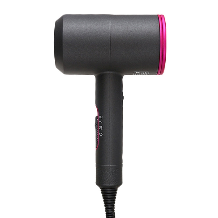 High-power 2000W Anionic Cold Hot Air Constant Temperature Hair Dryer, UK Plug(Red + Black) by bashfashion