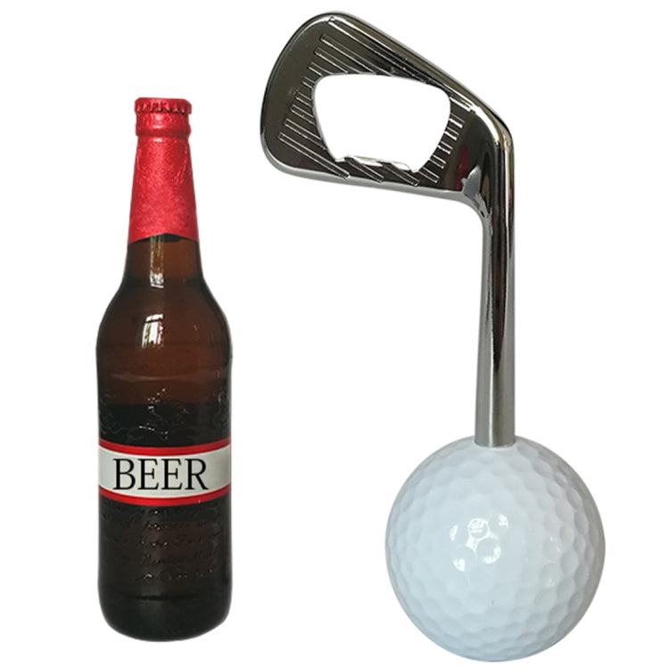 Golf Zinc Alloy Beer Bottle Opener (Silver) by bashfashion
