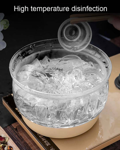 Pumping Type Automatic Add Water Full Intelligent Electric Glass Kettle Pumping Boiled Tea Stove Set by bashfashion