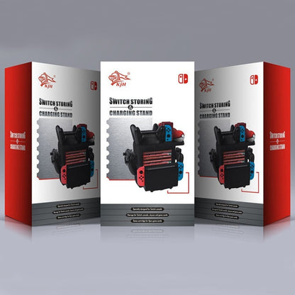 KJH Multi-function Bracket Handle Charging Base Receiving Frame for Nintendo Switch by bashfashion