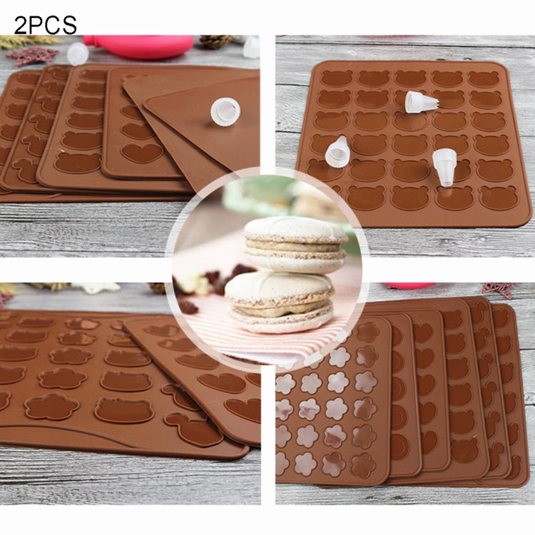 Kitchen Roast Silicone Macaron Oven Baking Pad, Size: 26*29cm by bashfashion