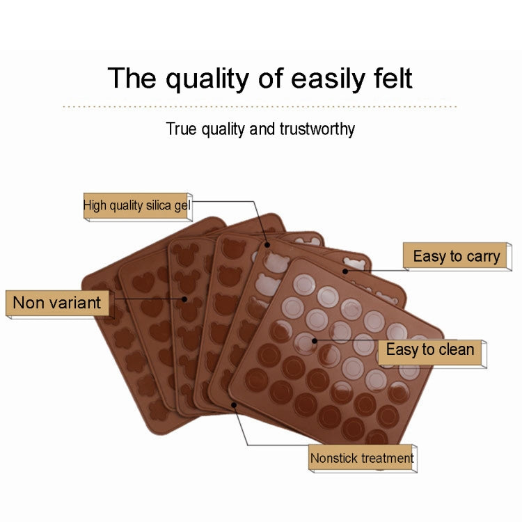 Kitchen Roast Silicone Macaron Oven Baking Pad, Size: 26*29cm by bashfashion