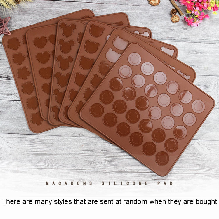 Kitchen Roast Silicone Macaron Oven Baking Pad, Size: 26*29cm by bashfashion