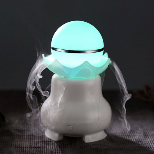 4W USB Charging Night Luminescent Pearl Ultrasonic Aromatherapy Humidifier with LED Colorful Light for Home / Office, Water Tank Capacity: 95ml, DC 5V by bashfashion