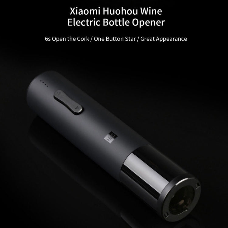 Original Xiaomi Youpin Huohou Automatic Wine Bottle Kit Electric Corkscrew With Foil Cutter by Xiaomi