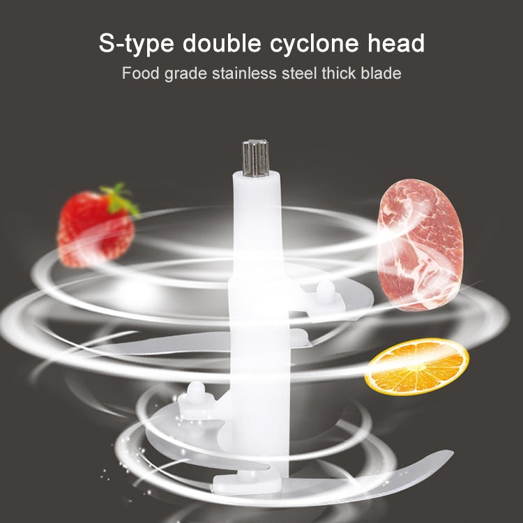 Multi-function Electric Kitchen Shredder Stirrer Food Processor Random Color Delivery by bashfashion