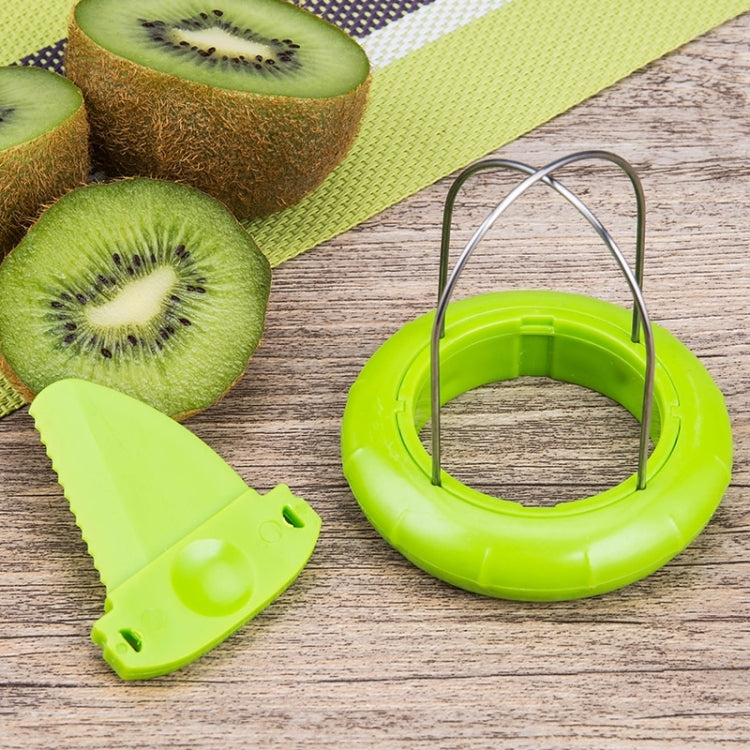 3 PCS Portable and Special ABS + Stainless Steel Kiwi Fruit Peeler, Random Color Delivery by bashfashion