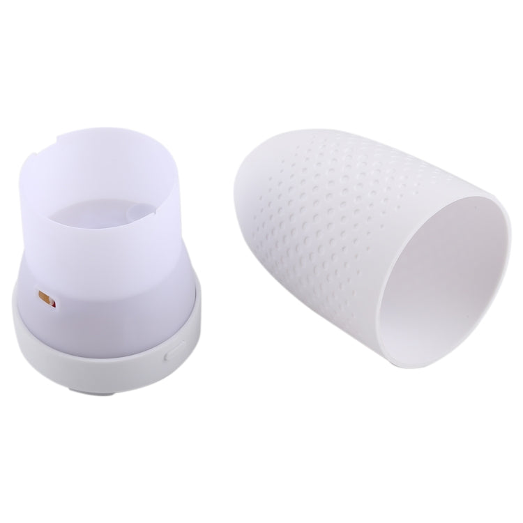 5W Honeycomb Texture Mini Humidifier with Colorful Light, Capacity: 50ml, DC 5V(White) by bashfashion