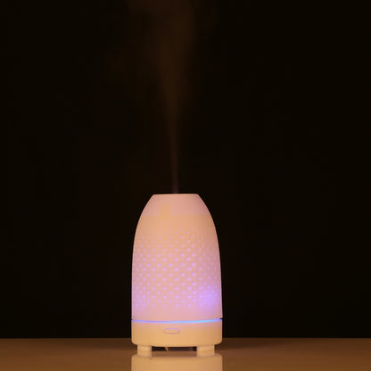 5W Honeycomb Texture Mini Humidifier with Colorful Light, Capacity: 50ml, DC 5V(White) by bashfashion
