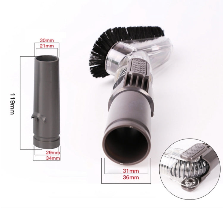 7pcs / Set Household Wireless Vacuum Cleaner Brush Head Parts Accessories for Dyson V6 by bashfashion