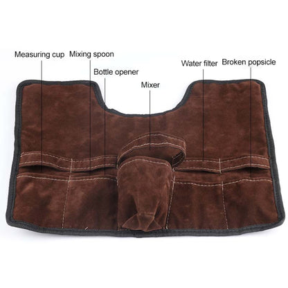 7 in 1 Stainless Steel Wine Cocktail Shaker Tools Set with Cloth Bag, Capacity: 750ml by bashfashion