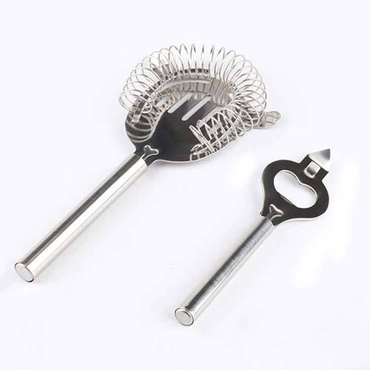 18 in 1 Cocktail Shaker Tools Setwith Acrylic Mount, , Capacity: 350ml by bashfashion