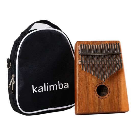 17-tone Acacia Wood Single Kalimba Thumb Piano Kalimba Finger Piano by bashfashion