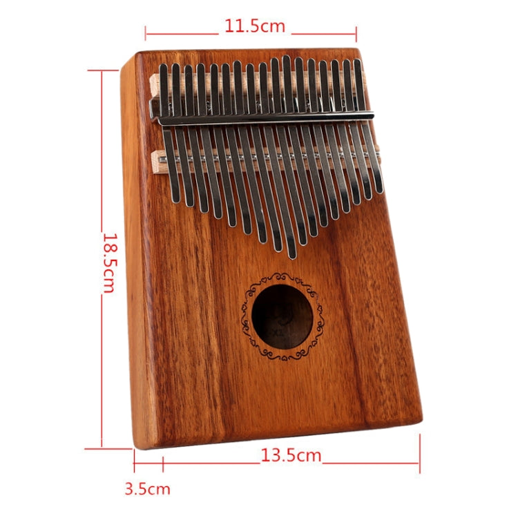 17-tone Acacia Wood Single Kalimba Thumb Piano Kalimba Finger Piano by bashfashion