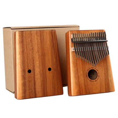 17-tone Acacia Wood Single Kalimba Thumb Piano Kalimba Finger Piano by bashfashion