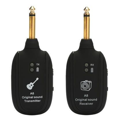 Guitar Wireless Transmitter Receiver A8 Electric Guitar Wireless Connection System Pickups by bashfashion