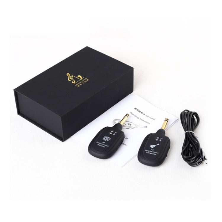 Guitar Wireless Transmitter Receiver A8 Electric Guitar Wireless Connection System Pickups by bashfashion