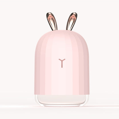 3life-318 2W Cute Rabbit USB Mini Humidifier Diffuser Aroma Mist Nebulizer with LED Night Light for Office, Home Bedroom, Capacity: 220ml, DC 5V by bashfashion