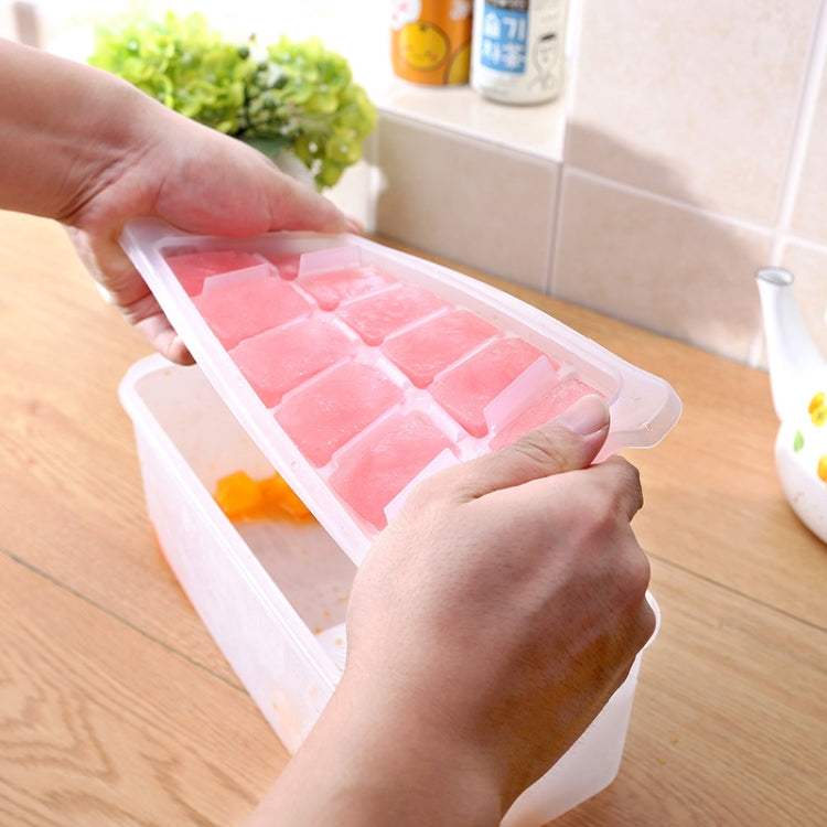 Small Square Ice Mold Trays Multi-layer Mold with Cover Ice Storage Box, 5 Layers by bashfashion