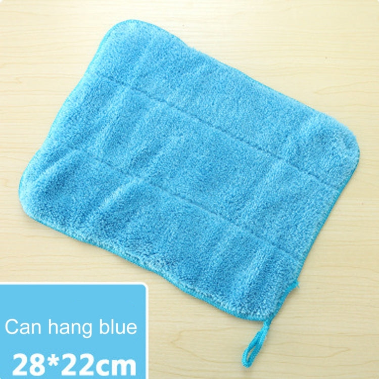 Bamboo Fiber Washing Dish Towel Kitchen Cleaning Cloth Double-Sided Scouring Cloth Water Absorption Non-Stick Oil,Can Hang,Random Color Delivery by bashfashion