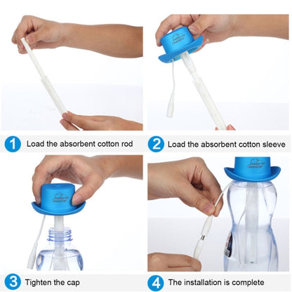 DC 5V USB Cowboy Cap Mini Humidifier Aromatherapy Air Purifier Humidifier for Office / Home Room / Car / Travel(White) by bashfashion