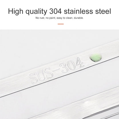 304 Stainless Steel Wall-mounted Kitchen Rack Hanging Knife Holder Double Cage Chopsticks Canister by bashfashion