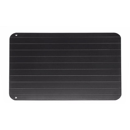 Kitchen Tool Rapid Defrosting Tray Thawing Plate Frozen Food Defrost Without Electricity, Size: 11.6 x 8 inch(Black) by bashfashion