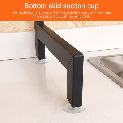 62cm Stainless Steel Kitchen Bowl Dish Knife Chopping Block Chopsticks Drain Rack Storage Holder, Deluxe Version by bashfashion