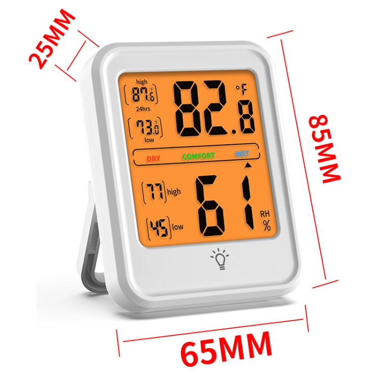 MC42 Portable Indoor Thermometer Hygrometer by bashfashion